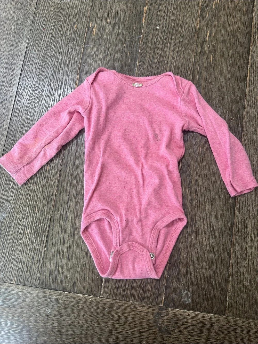 Carter’s Baby Girl Long Sleeve Bodysuit Bundle 9M | 4 Piece Onesie Set